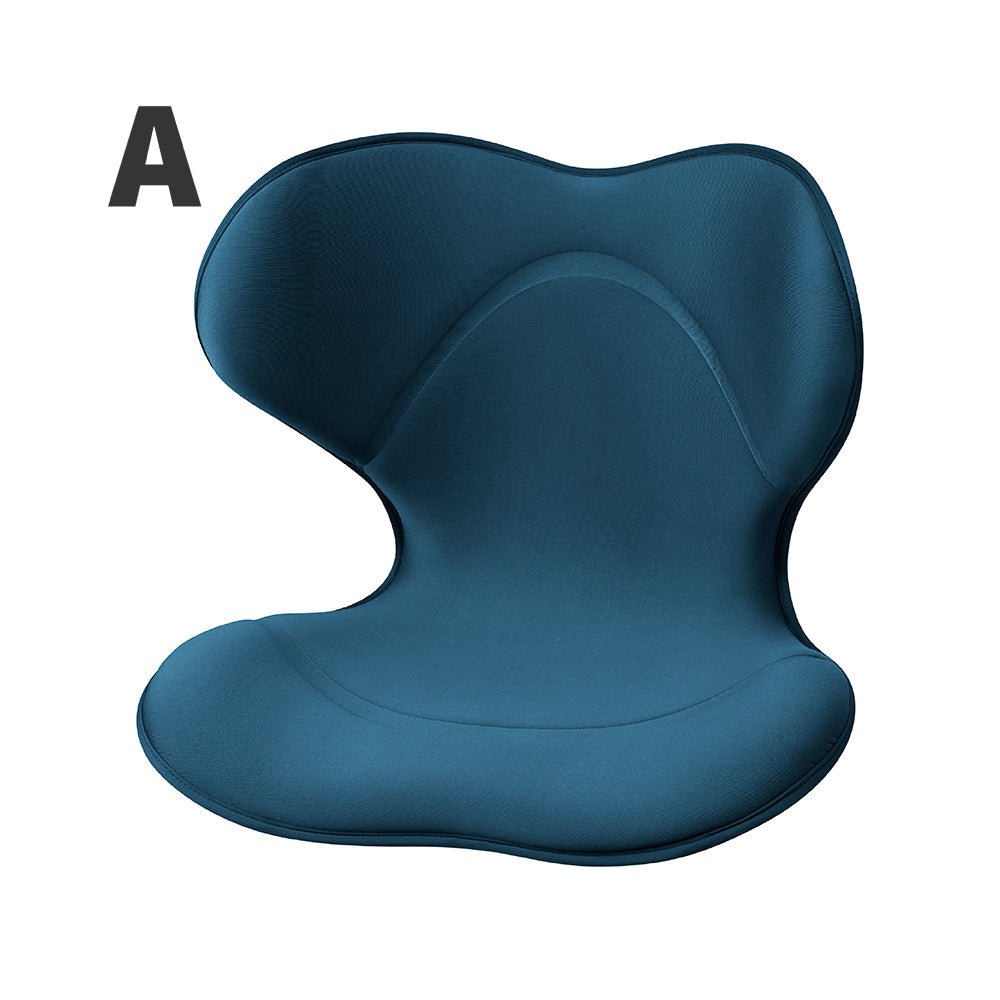 Style Smart 美姿調整椅/ 護脊椅/ 坐墊藍色款【A 級商品】