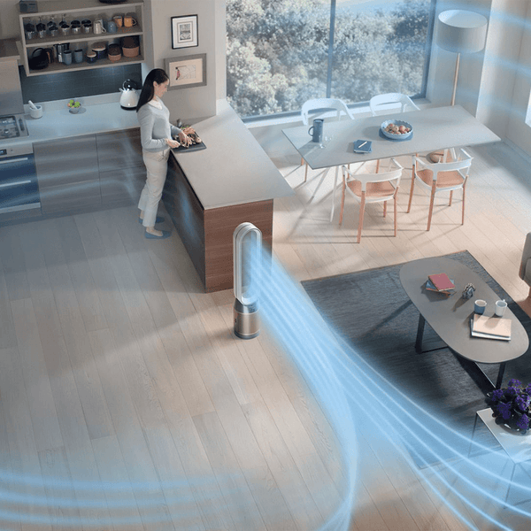 Dyson Purifier Cool Formaldehyde TP09 二合一 可偵測甲醛 空氣清淨機 / 涼風扇（支援 wifi 手機遙控） - 白金色【B 級商品，無保固】★ - restyle2050