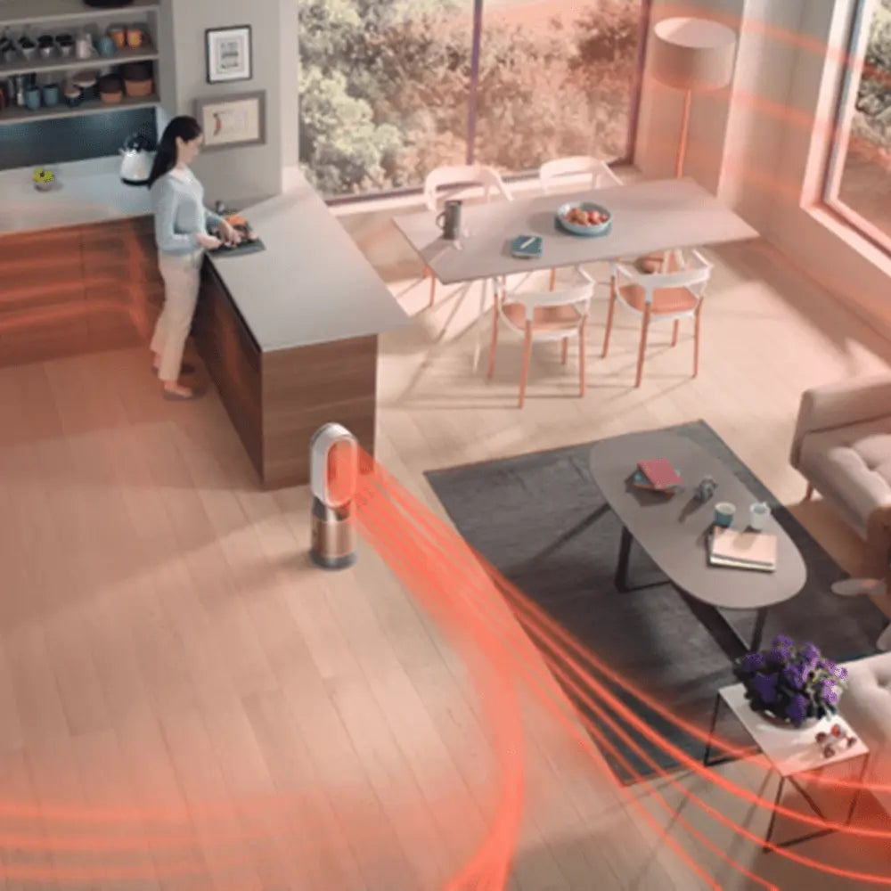 Dyson Purifier Hot+Cool Formaldehyde HP09 三合一 可偵測甲醛 空氣清淨機 / 暖風扇 / 涼風扇 - 白金色（支援手機遙控）【B 級商品】 Dyson