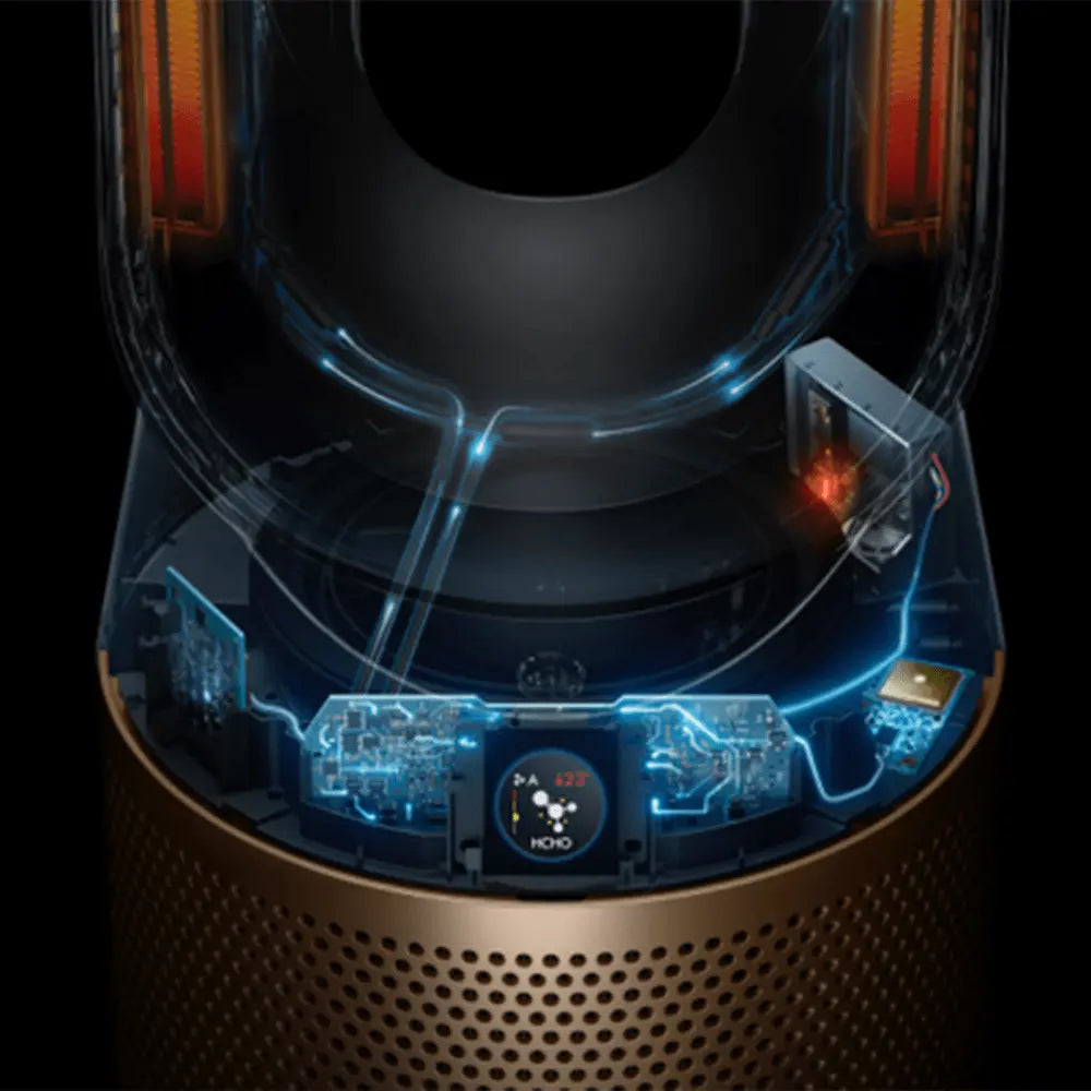 Dyson Purifier Hot+Cool Formaldehyde HP09 三合一 可偵測甲醛 空氣清淨機 / 暖風扇 / 涼風扇 - 白金色（支援手機遙控）【B 級商品】 Dyson