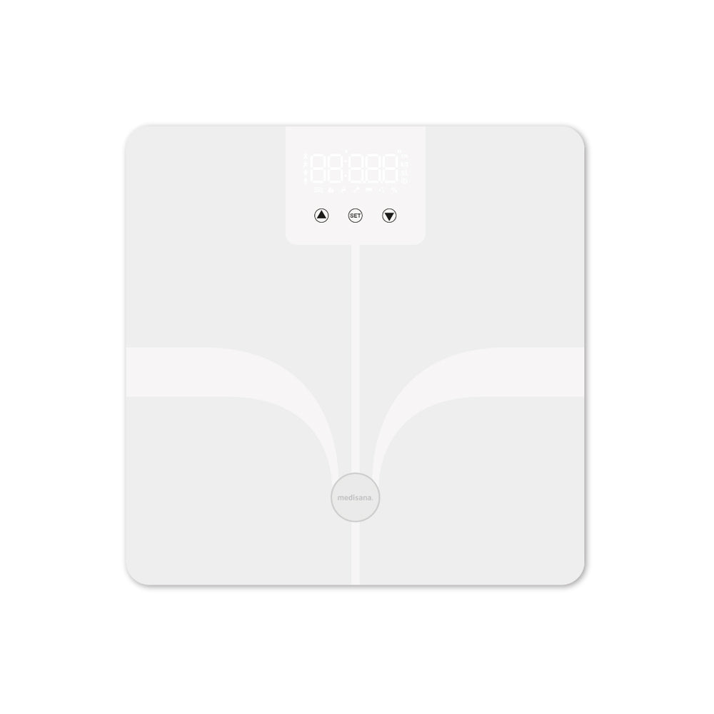 Medisana 24合1藍牙多功能體脂計. BS340 - 白色【B 級商品，無保固】 Medisana