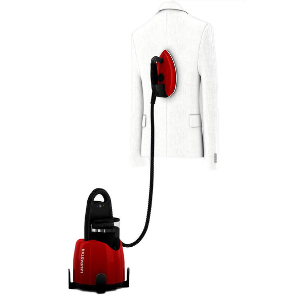 Laurastar Lift 瑞士家電 移動式熨燙系統 三合一 熨斗 / 掛燙機 / 蒸氣消毒 - 時尚紅【B 級商品，無保固】 - restyle2050