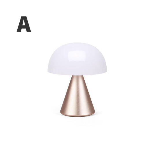 Lexon Mina Portable LED Lamp Medium 9.2cm 蘑菇造型 可攜充電式 桌燈 中尺寸【A 級商品】 - restyle2050