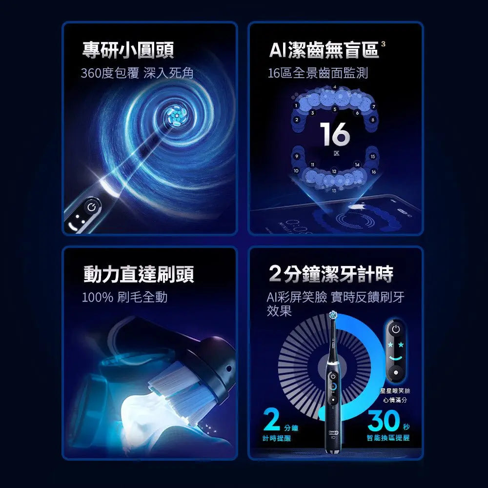 Oral-B iO SLIM 微震科技 電動牙刷【B 級商品，無保固】★ Oral-B