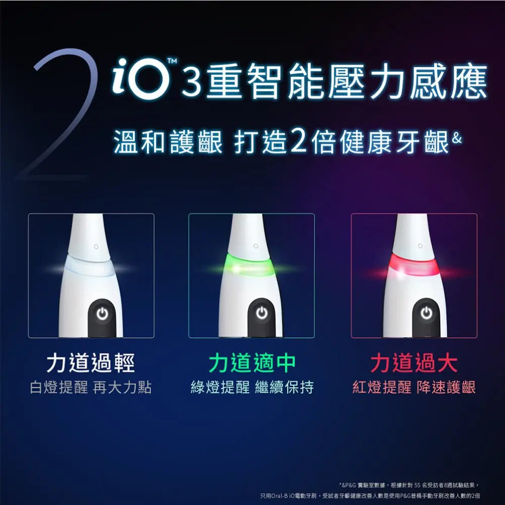 Oral-B-iO TECH 歐樂B 微震科技 微磁電動牙刷 - 霧黑【B 級商品，無保固】 Oral-B