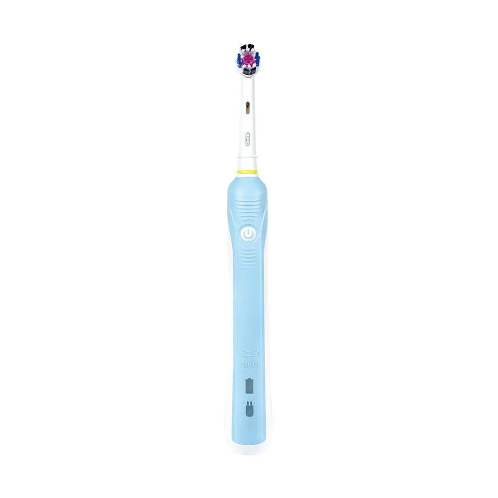 Oral-B PRO500 全新亮白 3D 電動牙刷 - 淺藍色【B 級商品，無保固】★ (副本) Oral-B