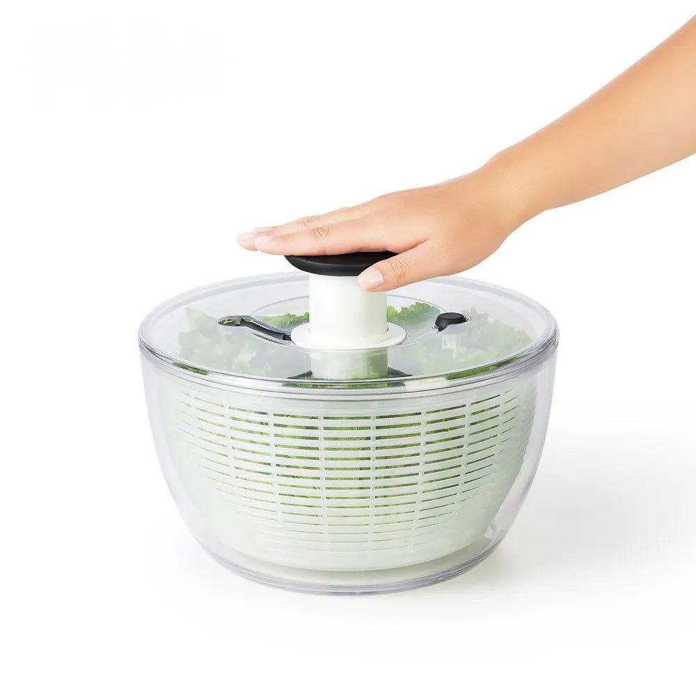 OXO V4 6L 按壓式 蔬菜 輕巧脫水器（新版 - 適用 4 - 6 人份）【B 級商品，無保固】 - restyle2050