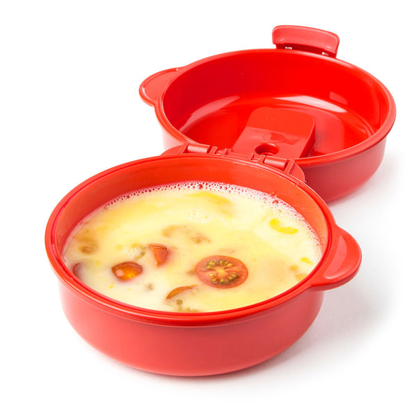 Sistema Microwave 12.5cm / 270ml 紐西蘭 可微波 圓形 保鮮盒【B 級商品，無保固】