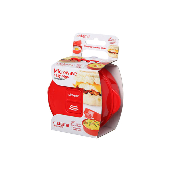 Sistema Microwave 12.5cm / 270ml 紐西蘭 可微波 圓形 保鮮盒【B 級商品，無保固】