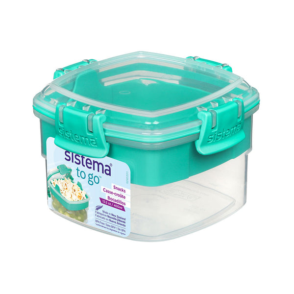 Sistema Togo 11.1cm / 400ml 紐西蘭 隨行系列 可微波 方形 保鮮盒【B 級商品，無保固】