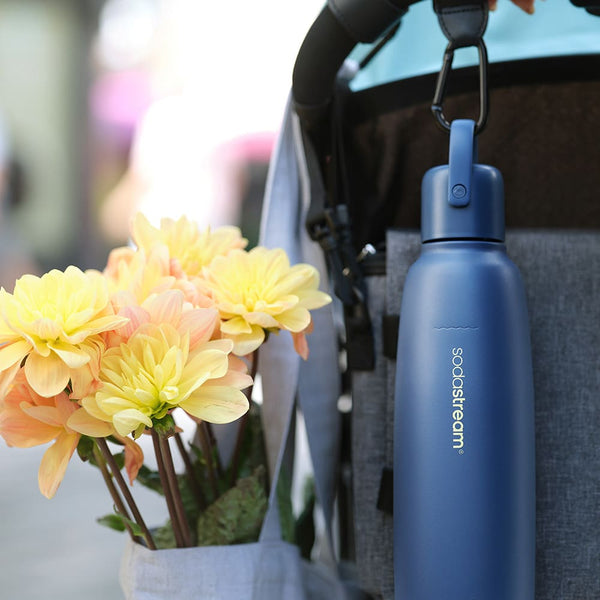 SodaStream 隨我行 碳酸飲 不鏽鋼保冷瓶 - 深海藍【B 級商品，無保固】 - restyle2050