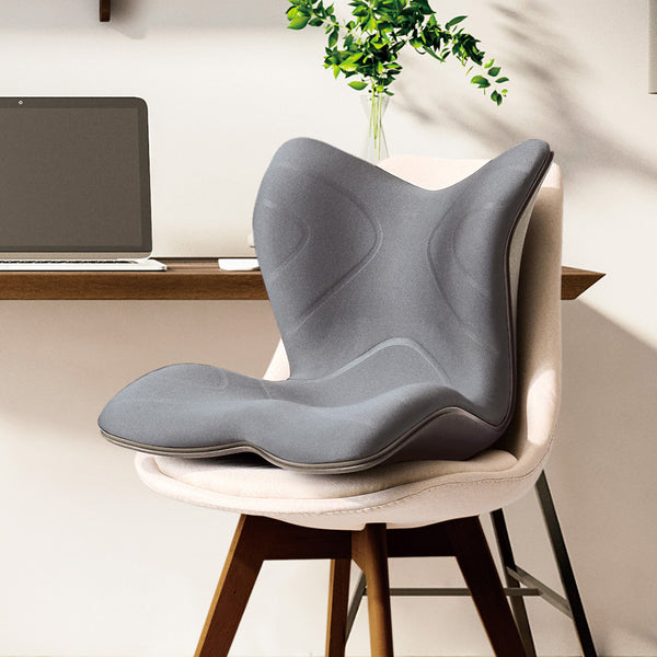 Style Premium 舒適豪華 護脊椅 / 坐墊 /  坐姿調整椅 - 銀河灰【B 級商品，無保固】