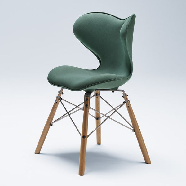 Style Chair SM 健康護脊 無扶手 單椅/餐椅 輕奢款 - 奶油白【B 級商品，無保固】★ - restyle2050