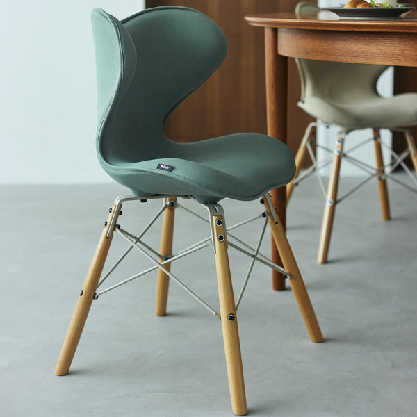 Style Chair SM 健康護脊 無扶手 單椅/餐椅 輕奢款 - 奶油白【B 級商品，無保固】★ - restyle2050