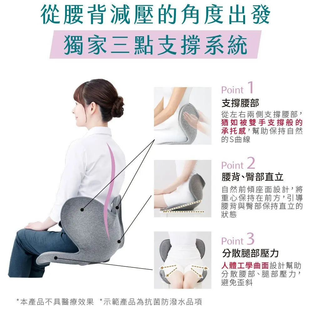 Style Standard II 輕便款 美姿調整椅 暖灰【B 級商品，無保固】 Style