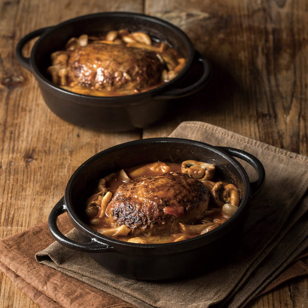 Vermicular 23cm / 3.7L 日本原裝 IH 琺瑯 電子鑄鐵鍋 / 小V鍋（7-10人份）Smart 簡配款（僅主鍋與底座套組） - 松露黑色【B 級商品，無保固】