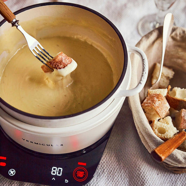 Vermicular Mini IH 琺瑯 鑄鐵 電子鍋 - 松露黑【B 級商品，無保固】★ - restyle2050