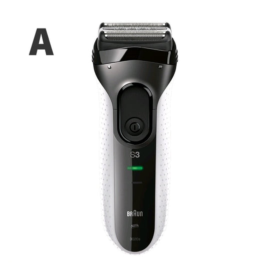 Braun 3020S 德國百靈 新升級 三鋒系列 電動刮鬍刀 - 白色款【A 級商品】 - restyle2050