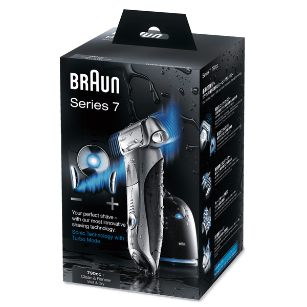 Braun 790CC 7系列 德國百靈 智能音波極淨 電動刮鬍刀【A- 級商品】 - restyle2050