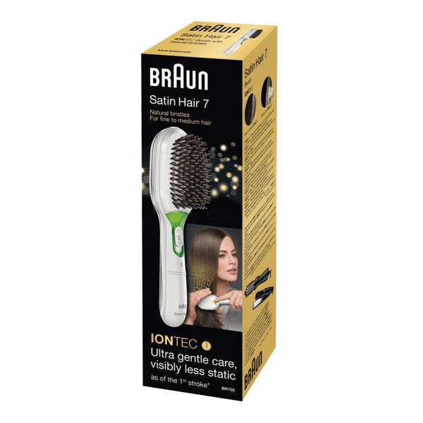 Braun BR750 天然鬃毛 離子髮梳【A- 級商品】▲ - restyle2050
