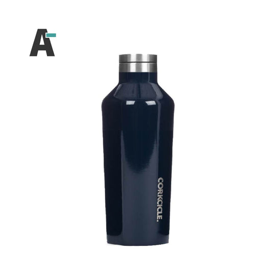 Corkcicle 270ml Bottle 美國時尚 三層保溫設計 經典系列 易口瓶 / 不鏽鋼保溫瓶 - 海軍藍款【A-級商品】 - restyle2050