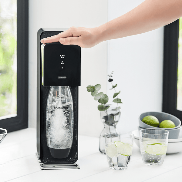 Sodastream Source 自動扣瓶 手動按壓式 氣泡水機 - 白色【A 級商品】 - restyle2050
