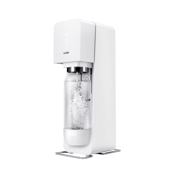 Sodastream Source 自動扣瓶 手動按壓式 氣泡水機 - 白色【A 級商品】 - restyle2050