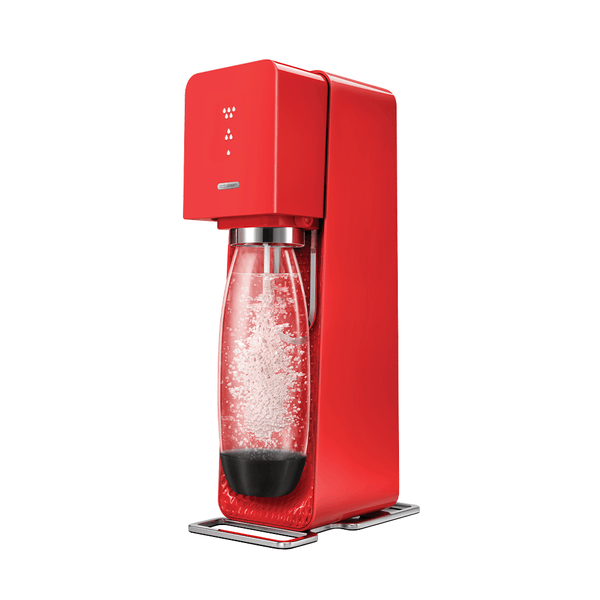 Sodastream Source 自動扣瓶 手動按壓式 氣泡水機 - 白色【A 級商品】 - restyle2050