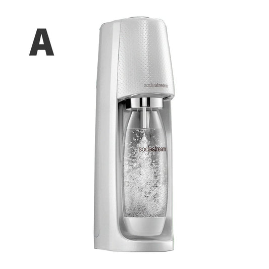 Sodastream Spirit 自動扣瓶 手動按壓打氣 氣泡水機 - 銀河灰【A 級商品】 - restyle2050